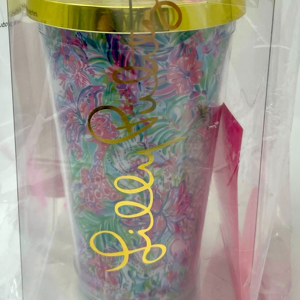 NIB Lilly Pulitzer GWP 18.2oz Tumbler